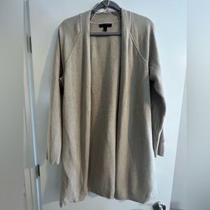 Banana Republic long open cotton sweater size M NWOT